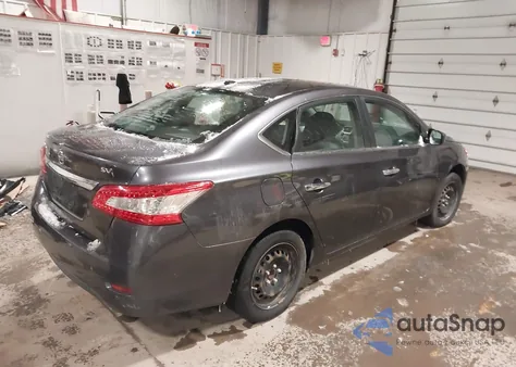 2015 Nissan Sentra Fe+ S/S/Sl/Sr/Sv from USA, damaged, VIN 3N1AB7AP3FL652340